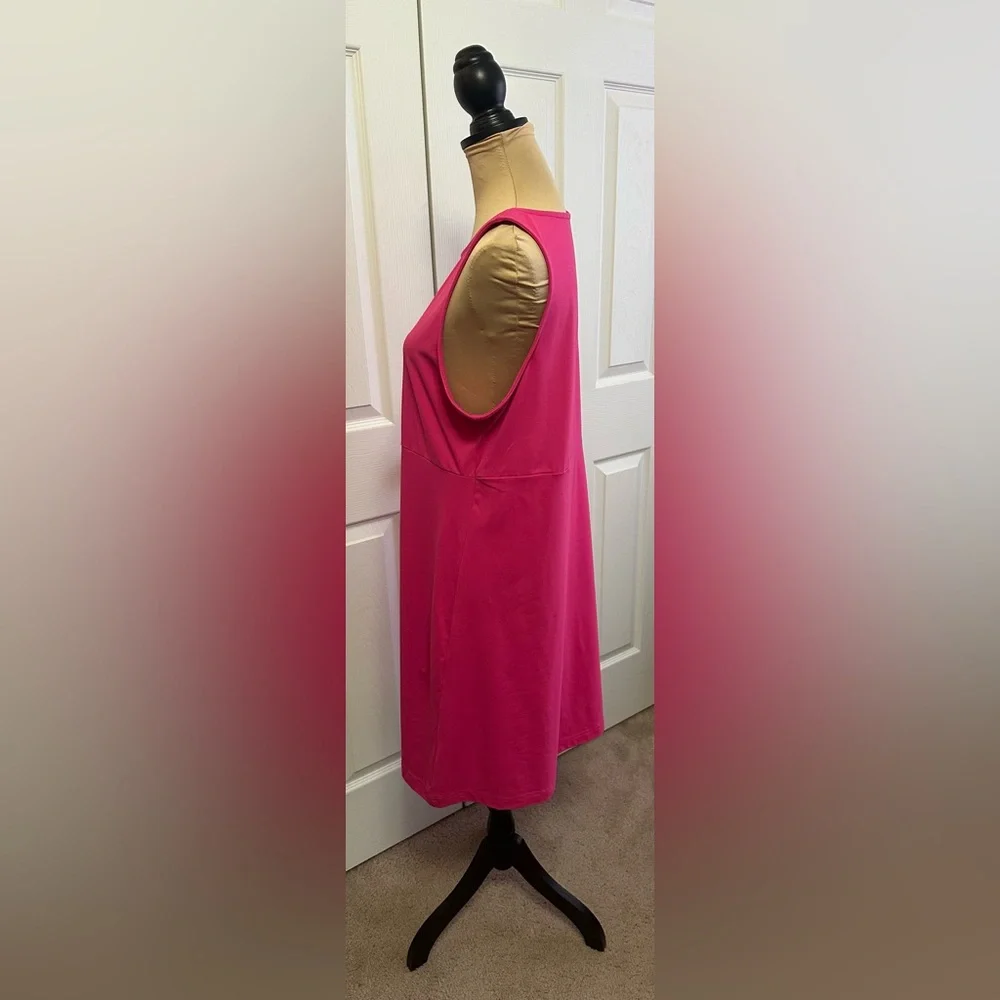 Eddie Bauer Fuchsia Midi Dress - Picture 3 of 6